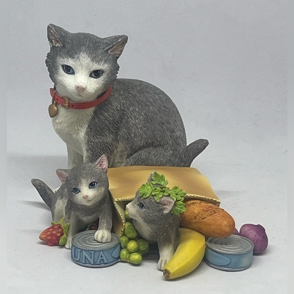 Lenox Other - LENOX GROCERY GIDDY KITTIES, CAT KITTENS FIGURINE, CAT LOVERS, MISCHIEF!